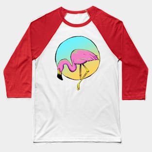 Flamingo Baseball T-Shirt